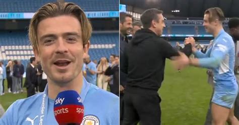 Jack Grealish 'invites' Gary Neville and his daughter .
